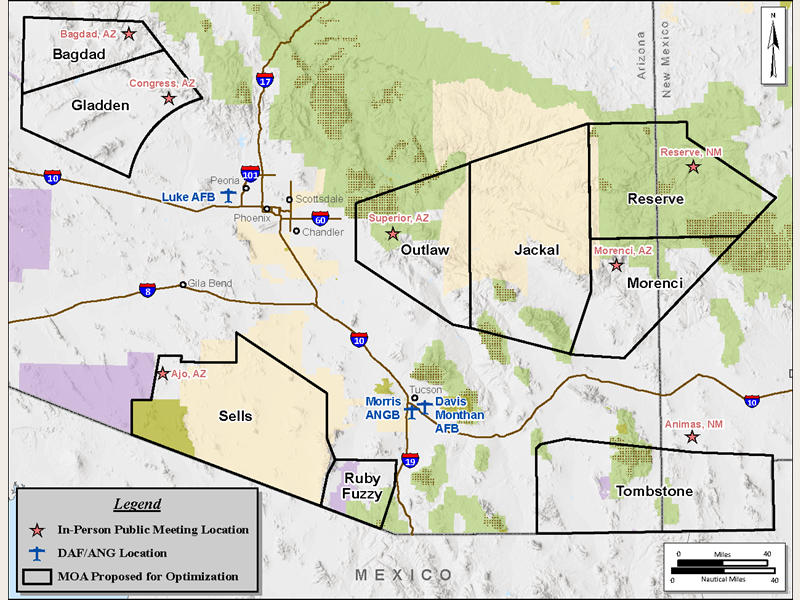 Restricted Airspace Map